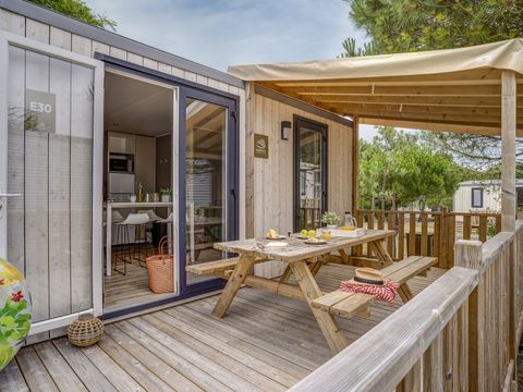 MOBILHOME 5 personnes - COTTAGE 4/5p 2ch ***