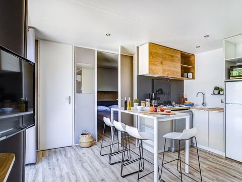 MOBILHOME 5 personnes - COTTAGE 4/5p 2ch ***
