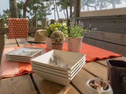 TENTE TOILE ET BOIS 6 personnes - Lodge Sweet Home 4/6p 2ch ****