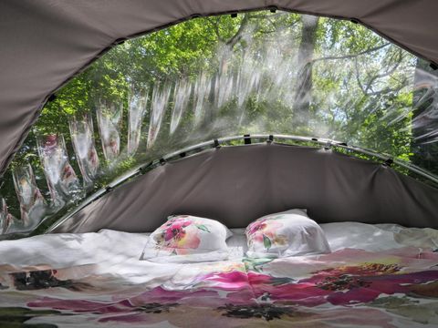 TENTE 2 personnes - TENTE BULLE perchée dans les arbres (pas de cuisine pas de sanitaires)