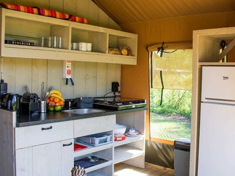 TENTE TOILE ET BOIS 6 personnes - Nomade