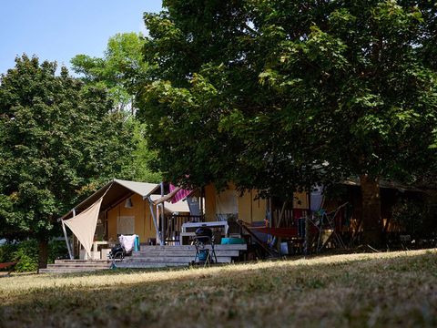 TENTE TOILE ET BOIS 6 personnes - Nomade