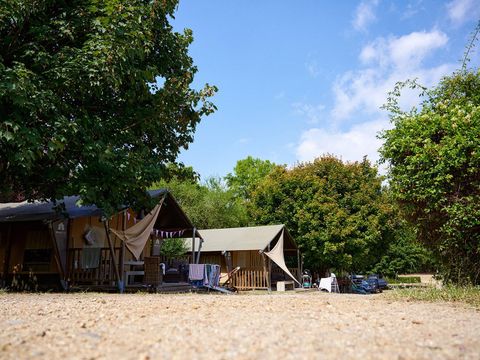 TENTE TOILE ET BOIS 6 personnes - Nomade