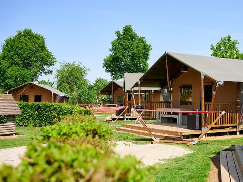 TENTE TOILE ET BOIS 6 personnes - Nomade