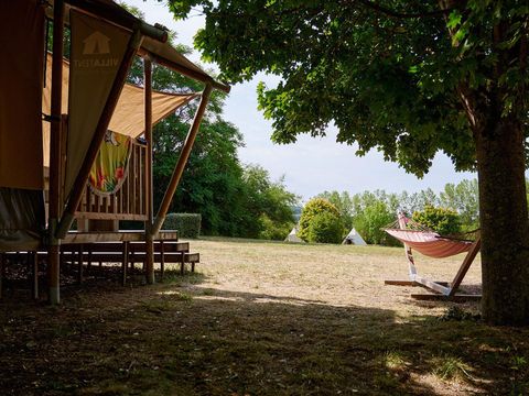 TENTE TOILE ET BOIS 6 personnes - Nomade
