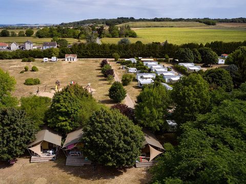 TENTE TOILE ET BOIS 6 personnes - Nomade