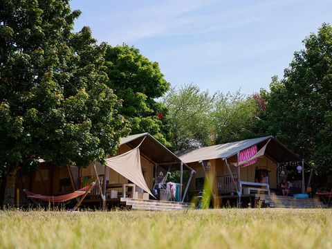 TENTE TOILE ET BOIS 6 personnes - Nomade