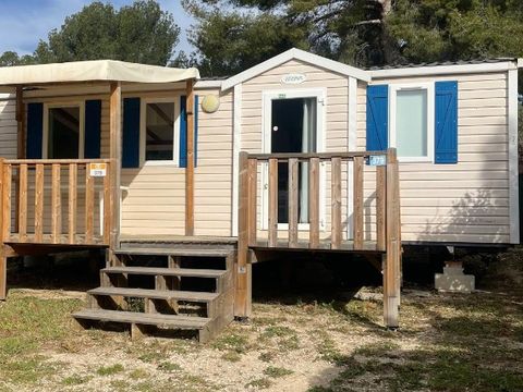 MOBILHOME 6 personnes - Comfort | 3 Ch. | 6 Pers. | Terrasse surélevée | Clim.