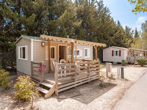 MOBILHOME 6 personnes - Comfort XL | 3 Ch. | 6 Pers. | Terrasse surélevée | Clim