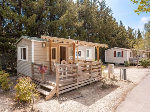 MOBILHOME 4 personnes - Classic | 2 Ch. | 4 Pers. | Terrasse surélevée | Clim.