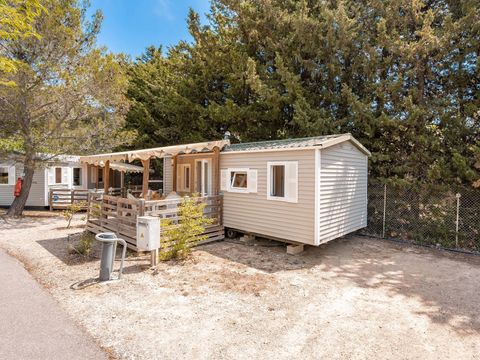 MOBILHOME 4 personnes - Classic | 2 Ch. | 4 Pers. | Terrasse surélevée | Clim.