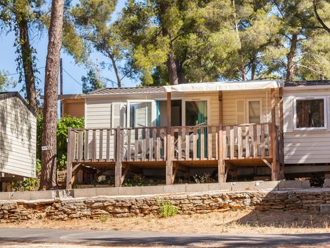 MOBILHOME 6 personnes - Classic | 3 Ch. | 6 Pers. | Terrasse surélevée
