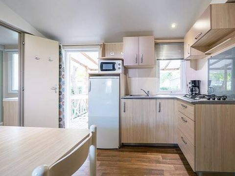 MOBILHOME 6 personnes - Classic | 3 Ch. | 6 Pers. | Terrasse surélevée