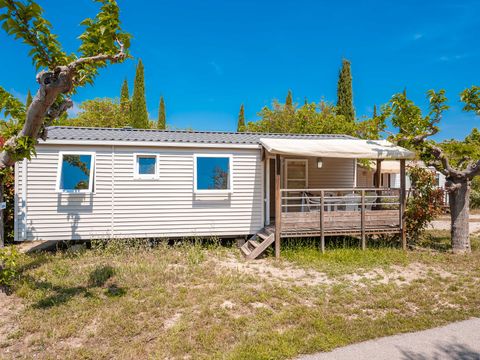MOBILHOME 6 personnes - Comfort | 3 Ch. | 6 Pers. | Terrasse surélevée | Clim.