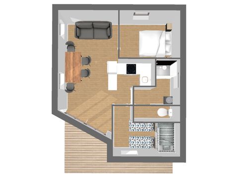 CHALET 7 personnes - FOUGERE