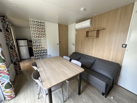 Mobilhome 6 personnes - Mobil-home | Comfort XL | 3 Ch. | 6 Pers. | Terrasse surélevée | Clim.
