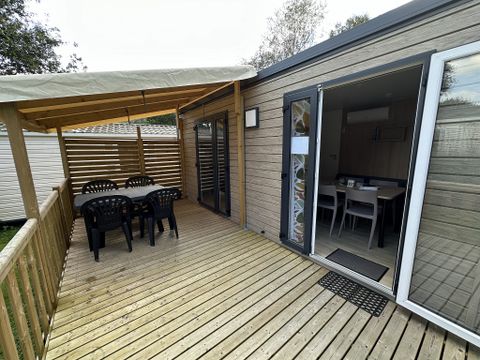 Mobilhome 6 personnes - Mobil-home | Comfort XL | 3 Ch. | 6 Pers. | Terrasse surélevée | Clim.
