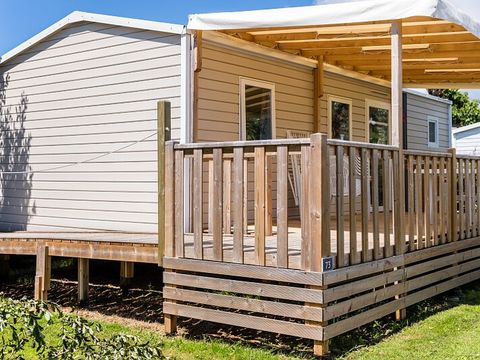 Mobilhome 6 personnes - Mobil-home | Comfort XL | 2 Ch. | 6 Pers. | Terrasse surélevée | Clim.