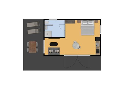 MOBILHOME 2 personnes - Olive