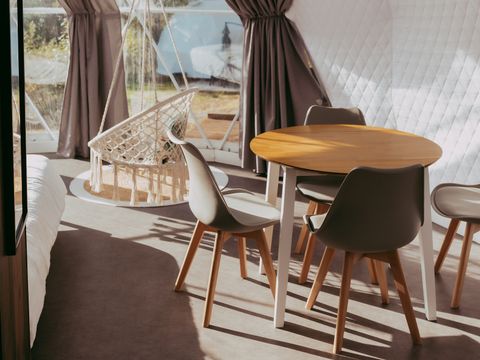 HÉBERGEMENT INSOLITE 5 personnes - Glampingdome Vanille