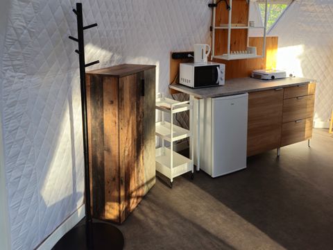HÉBERGEMENT INSOLITE 5 personnes - Glampingdome Vanille