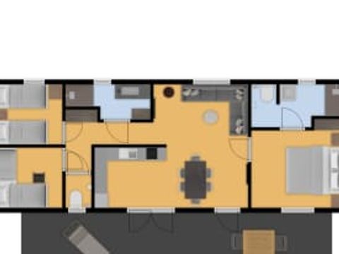 MOBILHOME 6 personnes - Mobil home Menthe