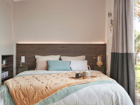 MOBILHOME 2 personnes - Ciel Prestige 21m² + terrasse semi-couverte 13.5m²