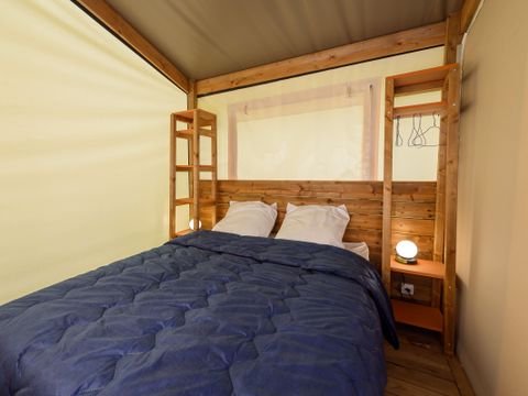 TENTE TOILE ET BOIS 4 personnes - C- Tente Lodge Mana 2 chambres 22m²