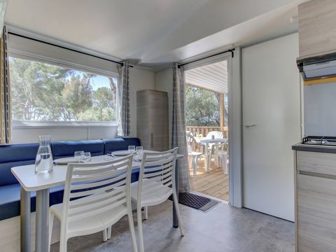 MOBILHOME 6 personnes - Comfort | 2 Ch. | 4/6 Pers. | Terrasse surélevée