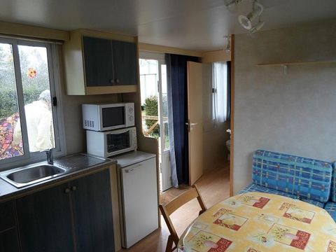 Mobilhome 4 personnes - SEQUOIA - 1 personnes possible en supplément à réserver auprès du camping