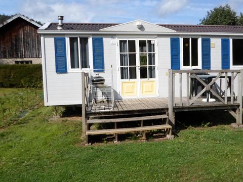 Mobilhome 4 personnes - SEQUOIA - 1 personnes possible en supplément à réserver auprès du camping