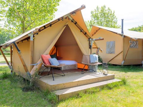 Tente en toile et en bois 2 personnes - Tente Safari I 2 pax