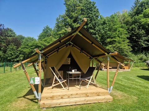 Tente en toile et en bois 2 personnes - Tente Safari I 2 pax