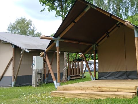Tente en toile et en bois 2 personnes - Tente Safari I 2 pax