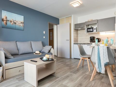APPARTEMENT 6 personnes - 2 pièces coin nuit 6 personnes (env. 47 m²)