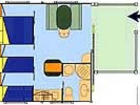 CHALET 5 personnes - MOREA