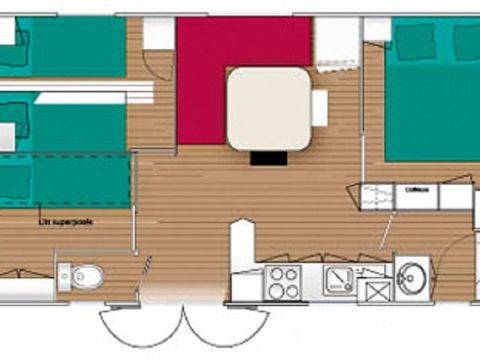 MOBILHOME 6 personnes - ZEN