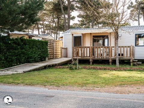 Mobilhome 4 personnes - Cormoran - 2 chambres - PMR – adapté pour personnes à mobilité réduite
