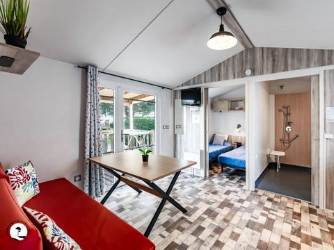 Mobilhome 4 personnes - Cormoran - 2 chambres - PMR – adapté pour personnes à mobilité réduite