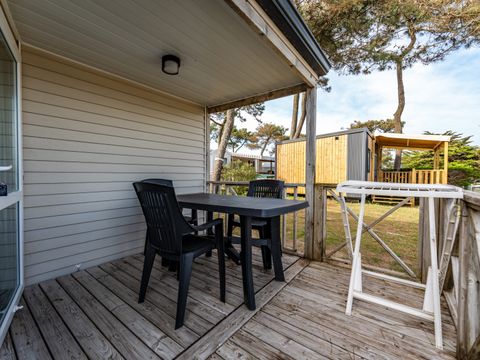 Mobilhome 4 personnes - Mouette - 2 chambres - Terrasse intégrée