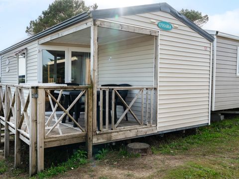 MOBILHOME 4 personnes - Mobile-home Mouette (2 chambres) - terrasse intégrée 4 pers
