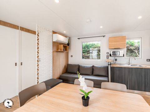 MOBILHOME 6 personnes - M-Home Goeland vue mer clim premium 6 pers