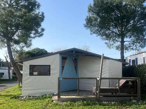 TENTE TOILE ET BOIS 4 personnes - Ecolodge Mana - 2 Chambres