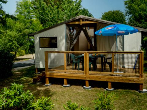 TENTE TOILE ET BOIS 4 personnes - Ecolodge Mana 2 Chambres