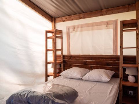 TENTE TOILE ET BOIS 4 personnes - Ecolodge Mana 2 Chambres