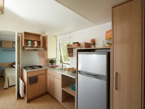 MOBILHOME 6 personnes - Mobil Home 3 ch 6 pl Terrasse semi-couverte TV sans Clim