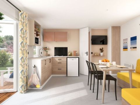 MOBILHOME 6 personnes - Confort+ 6 personnes 2 chambres 2sdb