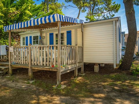 MOBILHOME 6 personnes - Mobil Home 2 ch 4/6 pl Terrasse semi-couverte TV sans Clim
