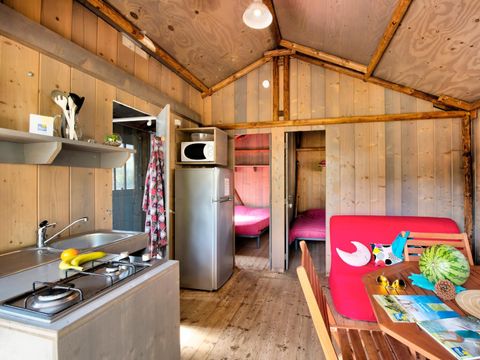 Hébergement 4 personnes - LODGE BOIS CONFORT sur pilotis