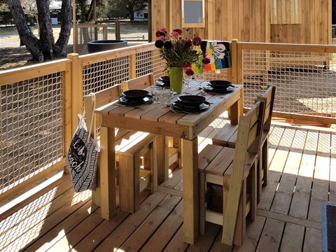 MOBILHOME 4 personnes - COSYFLOWER PREMIUM